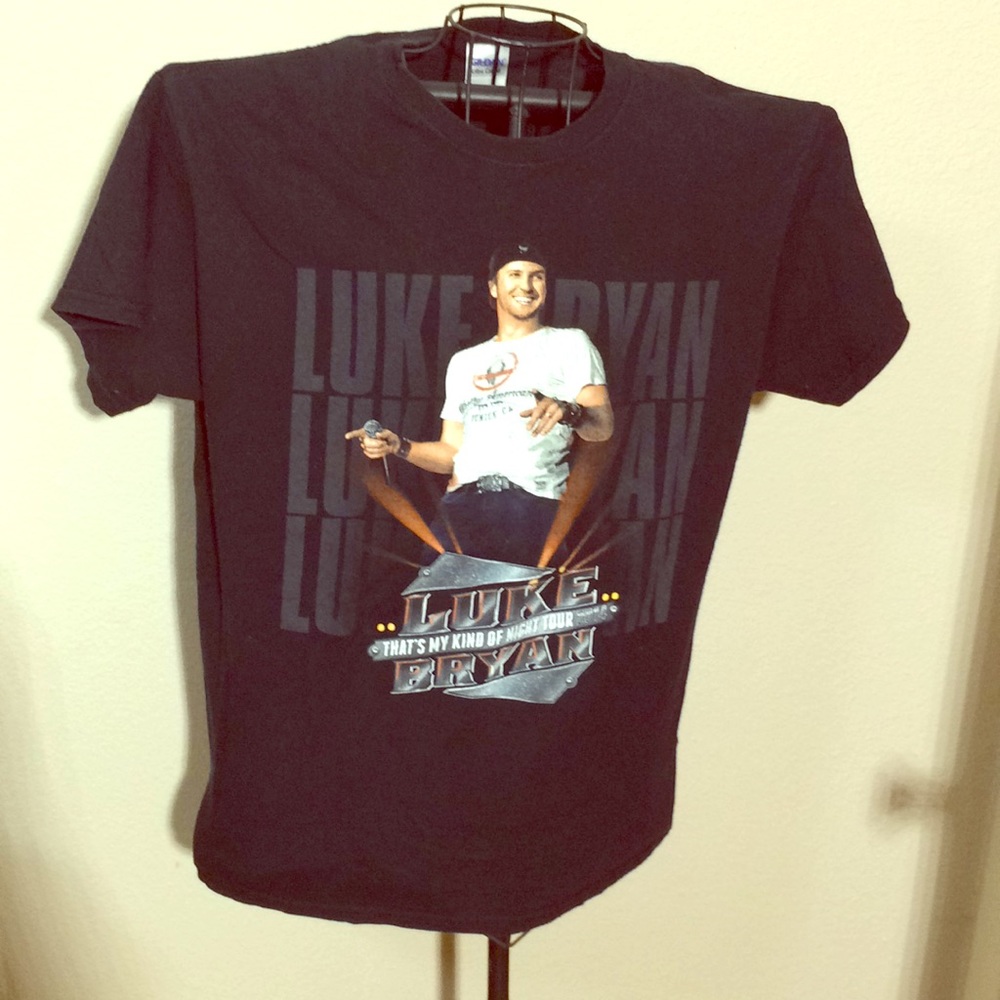 Luke Bryan My Kind of Night Tour Tee 2014